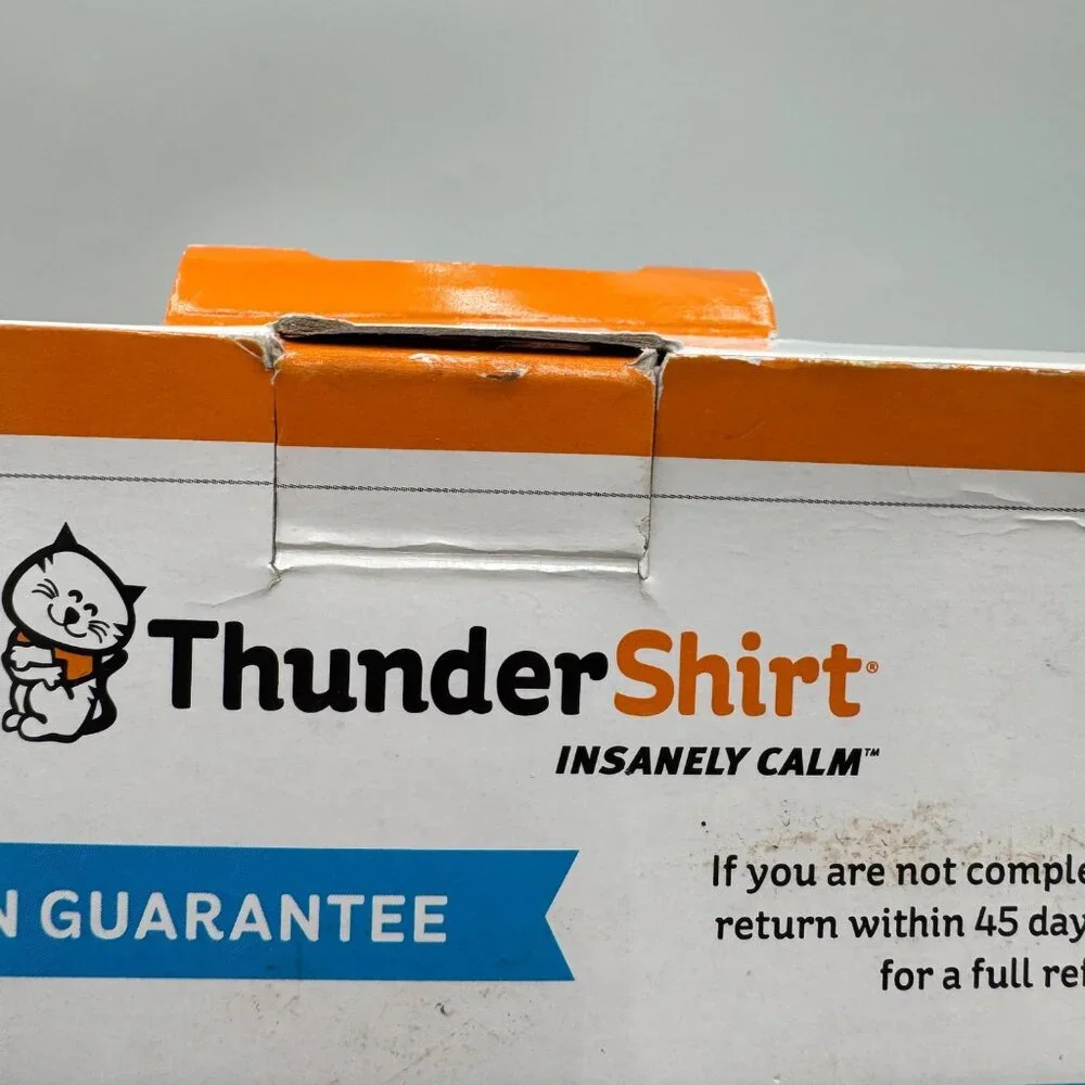 Thundershirt Cat Anxiety Solution Medium Gray NIB